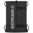 Рюкзак-мешок на завязках WENGER, черный, полиэстер, 35x1x48 см, 12 л