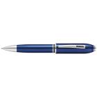 Шариковая ручка Cross Peerless Translucent Quartz Blue Engraved Lacquer