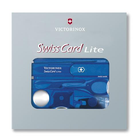 Швейцарская карточка Victorinox SwissCard Lite Red красная 0.7300.T