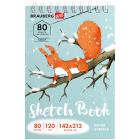 ��������, ����� ������ 120 �/�2 142�212 ��, 80 �., �������, ������� �������, BRAUBERG ART DEBUT, 112989