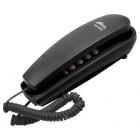 Телефон проводной RITMIX RT-005 black, Проводной телефонный аппарат без дисплея  (настольный/настенн