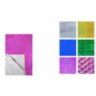 Упаковочная бумага: голография /ассорти/, в упаковке 50 листов одного цвета, 70см*50см.