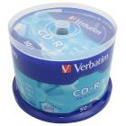 Компакт диск CD записываемый Verbatim 43351 CD-R DL CB/50 700MB