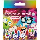   BRAUBERG CUTE MONSTERS, 12 , 273238