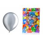 Воздушные шарики: супер металлик, цветные /ассорти/, в упаковке 50 штук, размер №12.