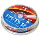 Компакт диск DVD записываемый VS DVD-R 4.7 GB 16x CB/10
