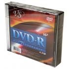 Компакт диск DVD записываемый VS DVD-R 4.7 GB 16x SL/5