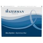 Waterman Чернила (картридж), синий, 8 шт в упаковке
