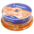   DVD  Verbatim 43522 DVD-R CB/25 4.7GB