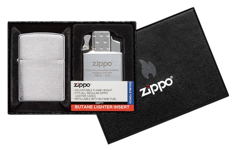  ZIPPO Classic   Brushed Chrome, /, , , 36x12x56 