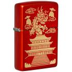  ZIPPO Eastern Design   Metallic Red, /, , 38x13x57 