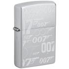  ZIPPO James Bond   Satin Chrome, /, , 38x13x57 