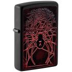  ZIPPO Spider Design   Black Matte, /, , , 38x13x57 