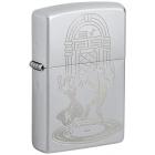  ZIPPO Vintage Dance   Satin Chrome, /, , 38x13x57 