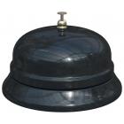Звонок настольный, диаметр 85 мм, черный